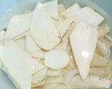 Hình bước làm 1 của món Khoai lang ngào đường thốt nốt