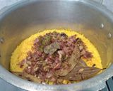A picture of step 6 of Manipuri style Khichadi.
