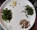 मशरुम ओट्स सूप (Mushroom oats soup recipe in hindi) रेसिपी चरण 1 फोटो