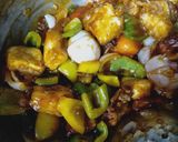A picture of step 4 of Restaurant style cheese chilli.