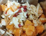 A picture of step 1 of Mix Fruit Chaat.