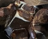 Foto langkah ke 6 dari resep Kue Lopis Bunga Telang.