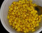 A picture of step 2 of Masala sweet corn.