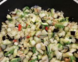 Foto del paso 3 de la receta: One-pot-pasta vegetariano 🍆🥒
