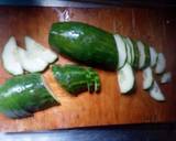 Cucumber salad #5orlessingredientsrecipecontest recipe step 1 photo