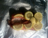 Foto del paso 1 de la receta: Salmón al papillote de limón