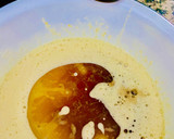 Foto del paso 2 de la receta: 🥧BUDÍN🥧 DE NARANJA🍊CON MANZANAS🍎🍎 Y PASAS DE UVA 🍇