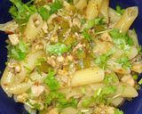A picture of step 9 of Chicken Pasta.