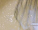 Foto langkah ke 2 dari resep Basque style Bake Cheesecake.