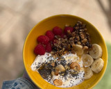 Foto del paso 4 de la receta: Desayuno primaveral con frambuesas