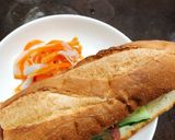 Hình bước làm 5 của món Ăn sáng cũng bánh mì