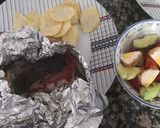 Foto del paso 4 de la receta: Trucha con jamón al horno