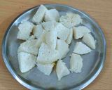 A picture of step 1 of Fried Masala Idli(leftover idlis).