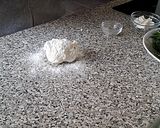 Foto del paso 5 de la receta Pan Árabe con relleno de espinacas y queso