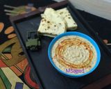A picture of step 4 of Hummus.