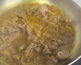Gambar langkah 1 resipi Daging Goreng Belengas.