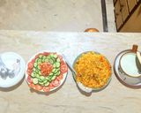 A picture of step 9 of Smokey biryani.