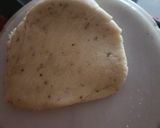A picture of step 1 of Namak pare.