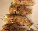 青蔥金針菇肉捲 Fried Pork Roll with Enoki Mushroom and Scallion的食譜步驟6照片