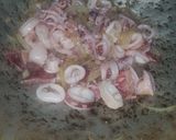 Foto langkah ke 2 dari resep Cumi Tahu Masak Saos.