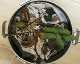 Foto del paso 10 de la receta Hígado de cordero con crepinette a la brasa en varillas de laurel