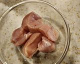 A picture of step 1 of Chicken Bites.