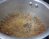 A picture of step 3 of Jaggery tea.