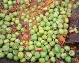 A picture of step 2 of Matar masala dry.