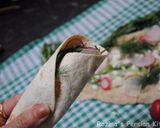 A picture of step 13 of Traditional Herb salad with bread and cheese OR Sabzi Khordan.