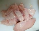Foto del paso 2 de la receta: Pollo en reducción de manzana verde y chicharrones de champiñone