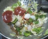 A picture of step 5 of Chinese Chilli Idli.