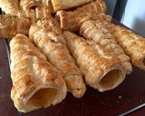 Foto del paso 1 de la receta: Conos de hojaldre y marisco