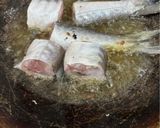 Foto langkah ke 1 dari resep Ikan Cucut Bumbu Kuning.