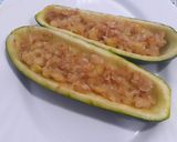 Foto del paso 7 de la receta: Calabacín relleno con cebolla y mijo