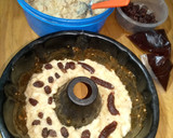 Foto del paso 5 de la receta: Budín de Pan(Relleno con dulce de membrillo y pasas de uva)😋
