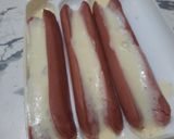 Foto del paso 2 de la receta: Salchichas con queso con tomate y mayonesa de ave