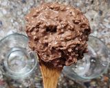 Foto del paso 3 de la receta: 🍥Porridge frío de maní y cacao amargo - Gachas de avena pre-cocidas 🍥