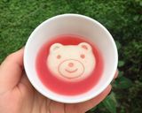 Hình bước làm 2 của món Tàu hủ sốt dưa hấu