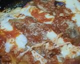 Foto del paso 8 de la receta: Láminas de berenjenas con quesos, jamón y salsa (para congelar)