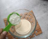 A picture of step 1 of Radish Rava Idli.