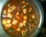 A picture of step 5 of Beef stew.