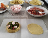 Foto del paso 8 de la receta: Empanadas mallorquinas de carne y guisantes