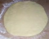 A picture of step 1 of Donuts bun with mango curd filling.