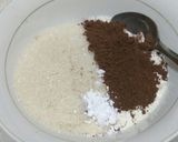 Foto langkah ke 1 dari resep Brownies eggless no mixer (bisa kukus & panggang).
