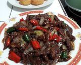 Foto langkah ke 4 dari resep Sapi lada Hitam enak.