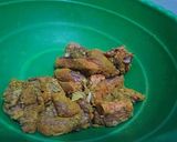 A picture of step 2 of Goat Mshikaki.
