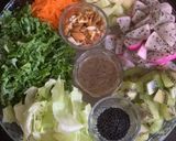 A picture of step 1 of Dragon Fruit Salad ….