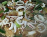Foto langkah ke 2 dari resep Tumis Cumi Kilat.