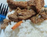 A picture of step 3 of Beef Bulgogi (불고기).
