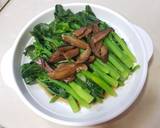 คะน้าฮ่องกงน้ำมันหอย low carb วิธีทำสูตร 3 รูป
